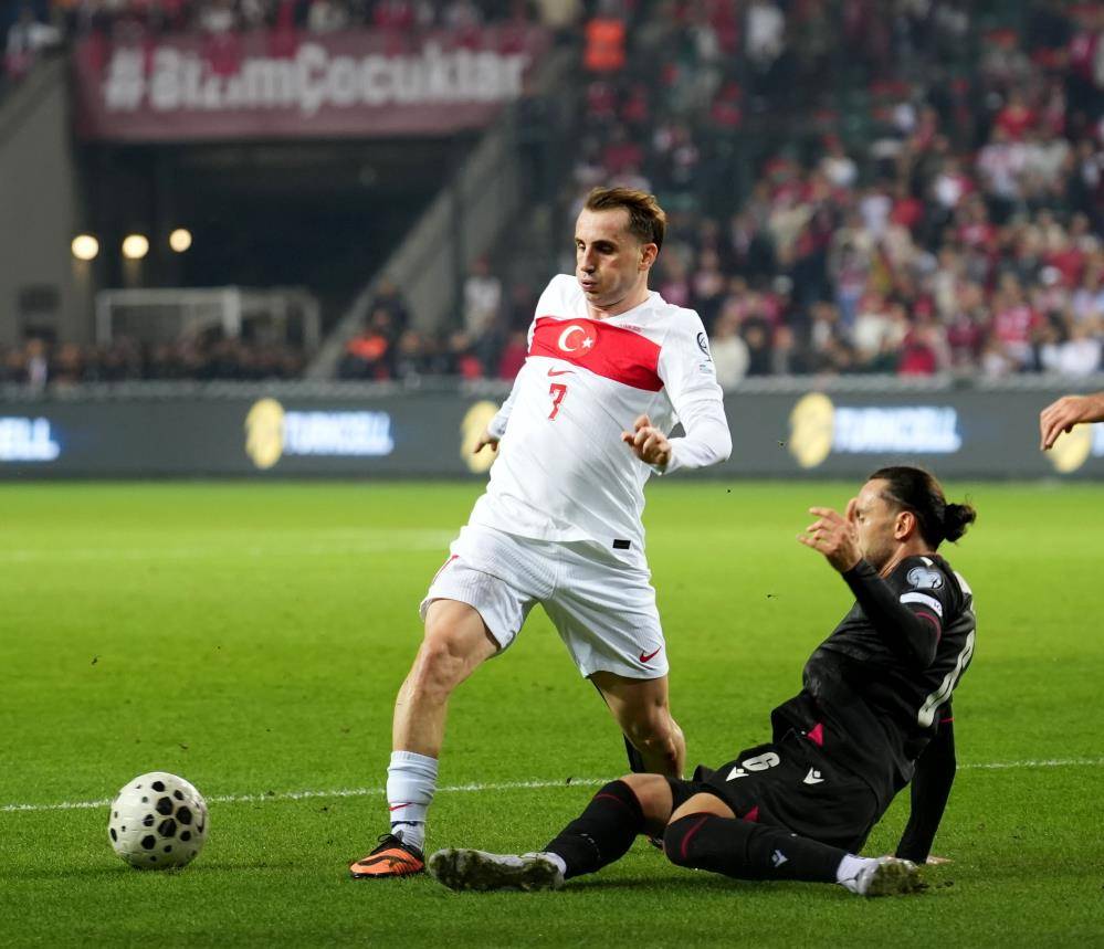 Türkiye-Gürcistan maçından en güzel kareler 1