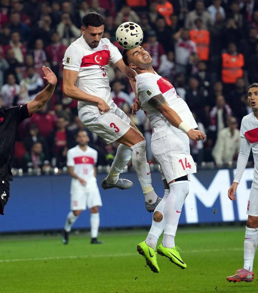 Türkiye-Gürcistan maçından en güzel kareler 8