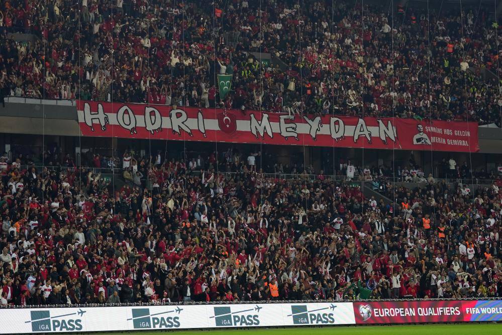 Türkiye-Gürcistan maçından en güzel kareler 7