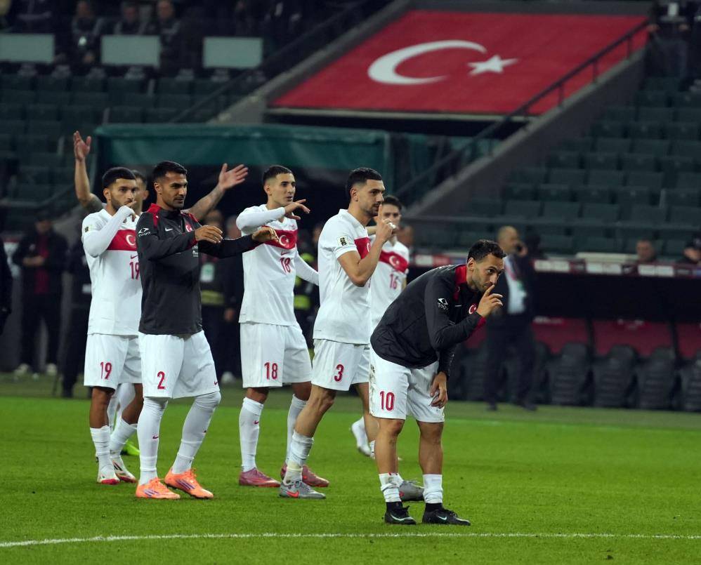 Türkiye-Gürcistan maçından en güzel kareler 11