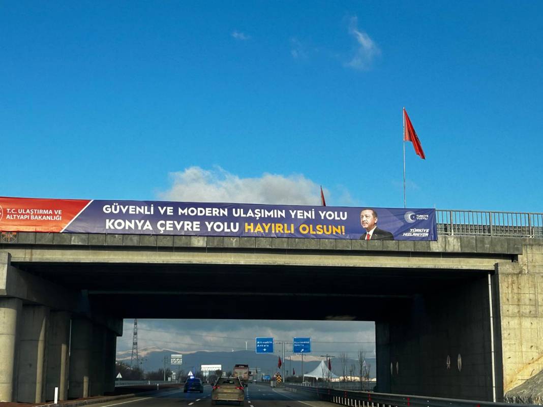 Konya’yı kucaklayacak yol projesinde son durumu tek karede anlattı 8