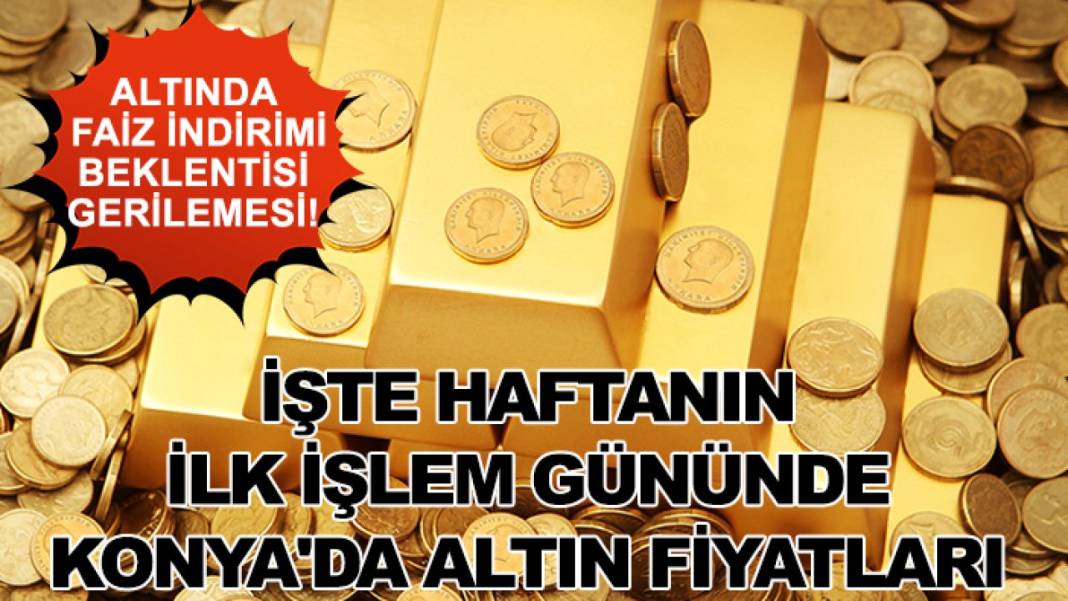 Konya’da bugün neler oldu? İşte 24 Kasım Pazartesi gündemi 1