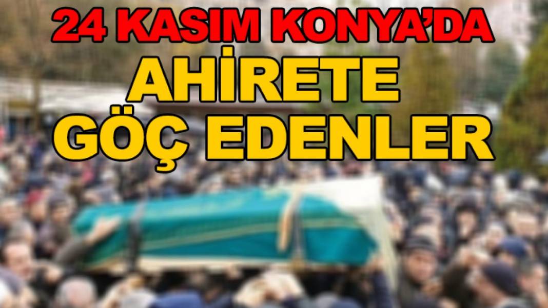 Konya’da bugün neler oldu? İşte 24 Kasım Pazartesi gündemi 9