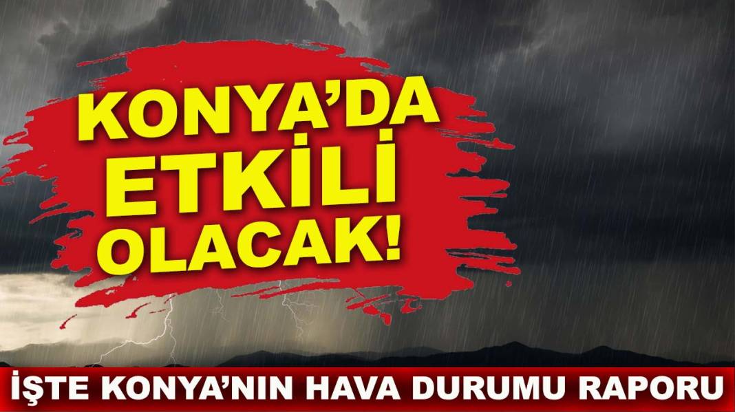 Konya bugün günü nasıl bitirdi? İşte 29 Kasım Cumartesi günü Konya'da olup bitenler 1