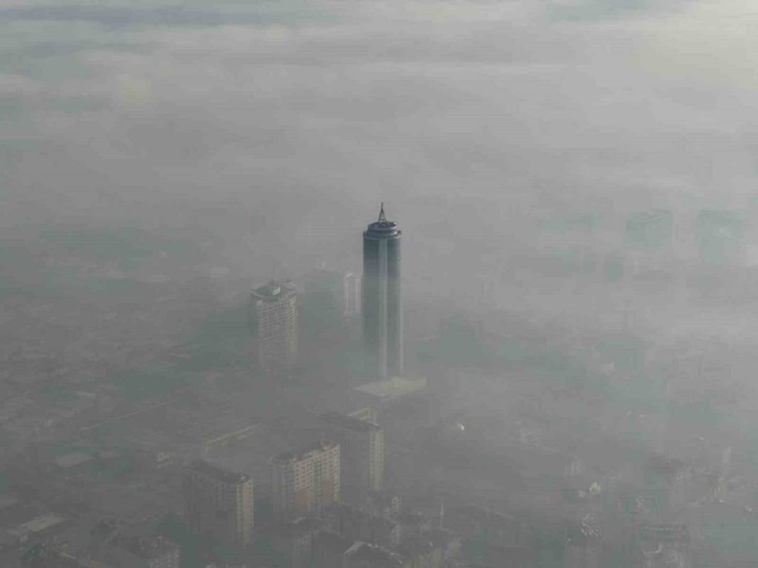 Konya bu sabah adeta kayboldu: Manzaralar mest etti 1