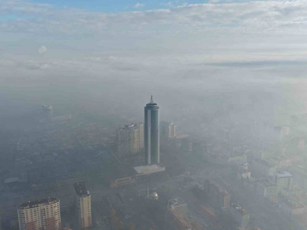 Konya bu sabah adeta kayboldu: Manzaralar mest etti 3