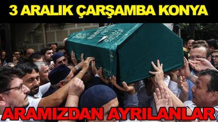 Konya’da bugün neler oldu? İşte 3 Aralık Çarşamba günü Konya'da olup bitenler 11