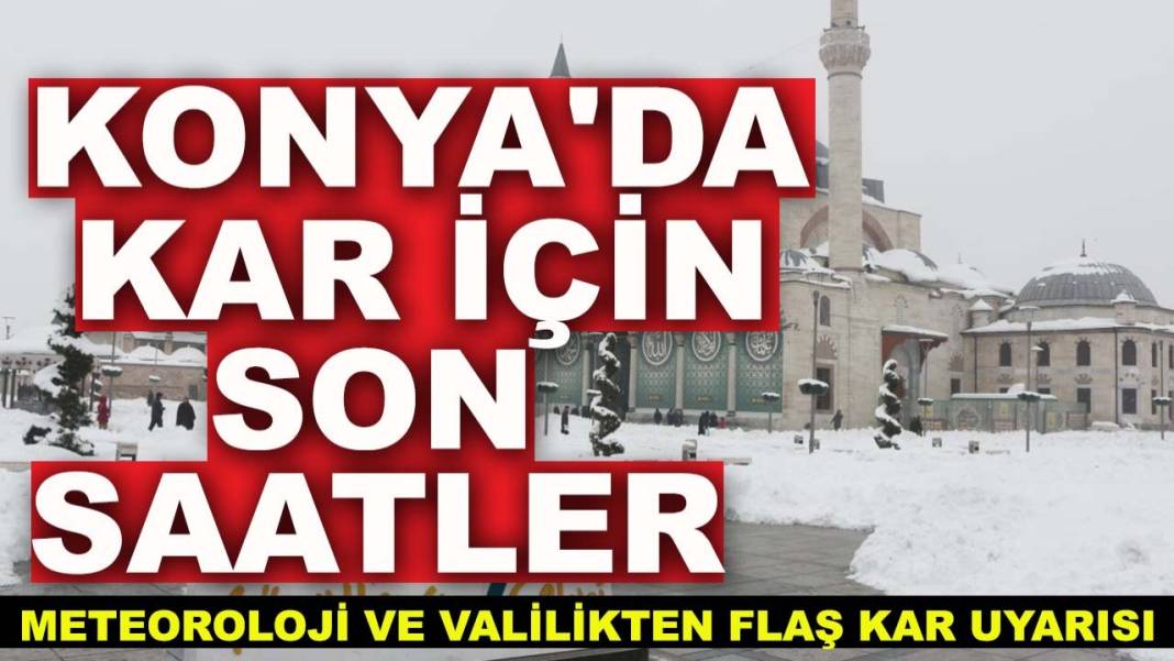 Konya'da bugün neler oldu? Neler oldu neler... 26 Aralık 2025 7