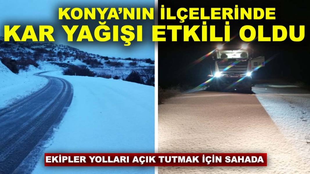 Konya'da bugün neler oldu? Neler oldu neler... 31Aralık 2025 9