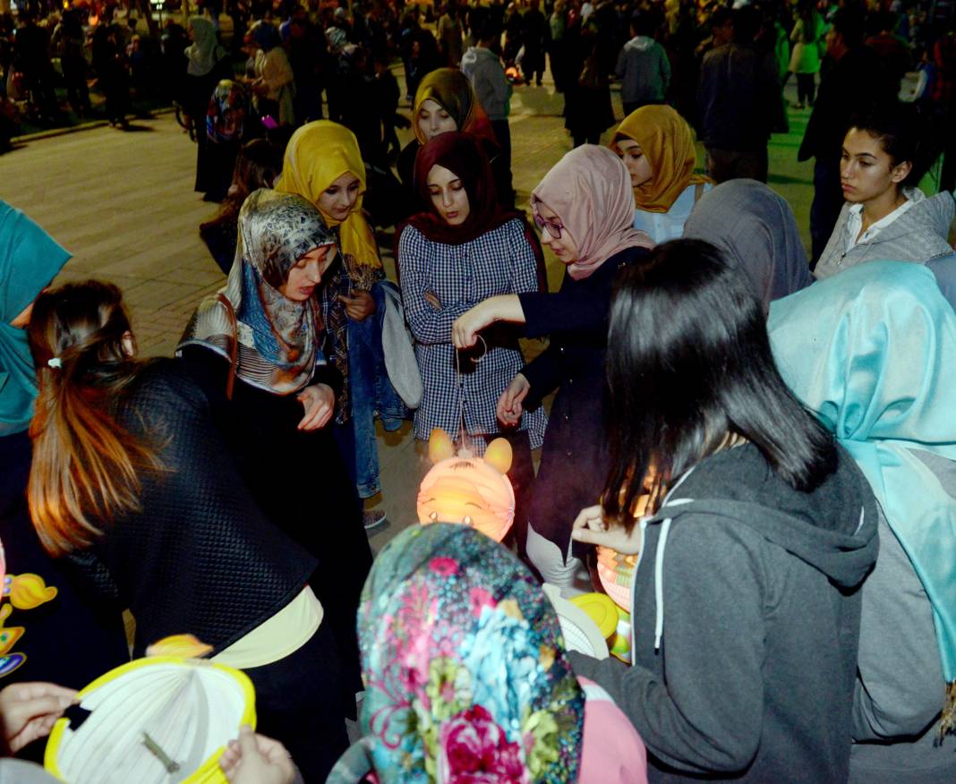 Konya’da gökyüzü şenlendi: Türkiye bu manzarayı konuştu 6