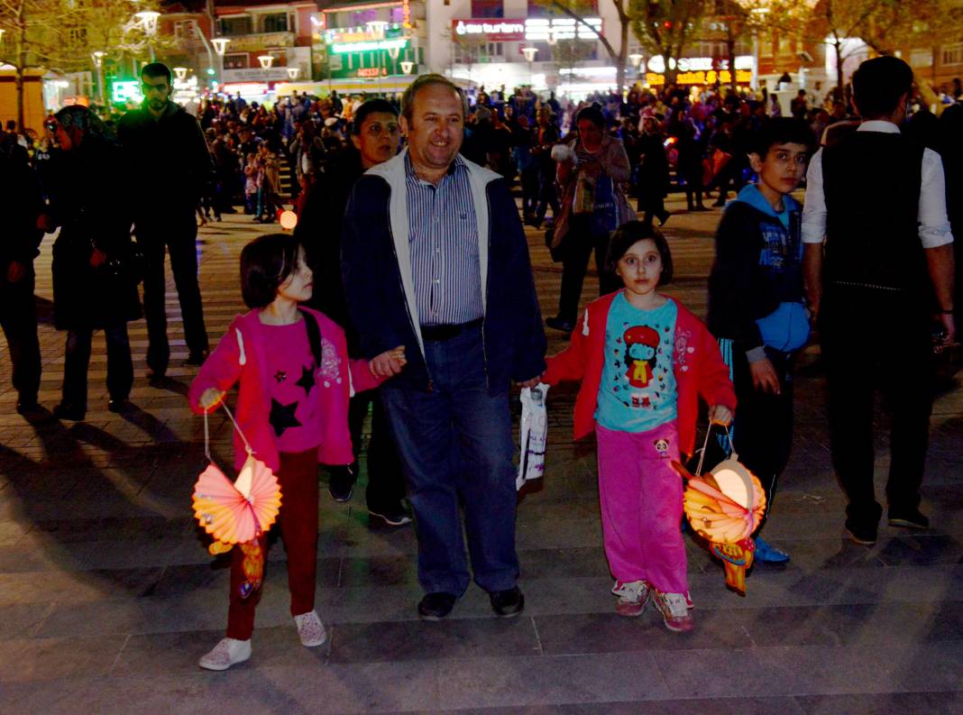 Konya’da gökyüzü şenlendi: Türkiye bu manzarayı konuştu 7