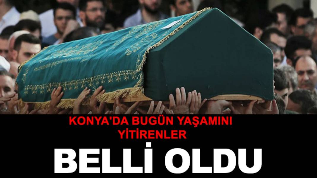 Konya'da bugün olup bitenler 2
