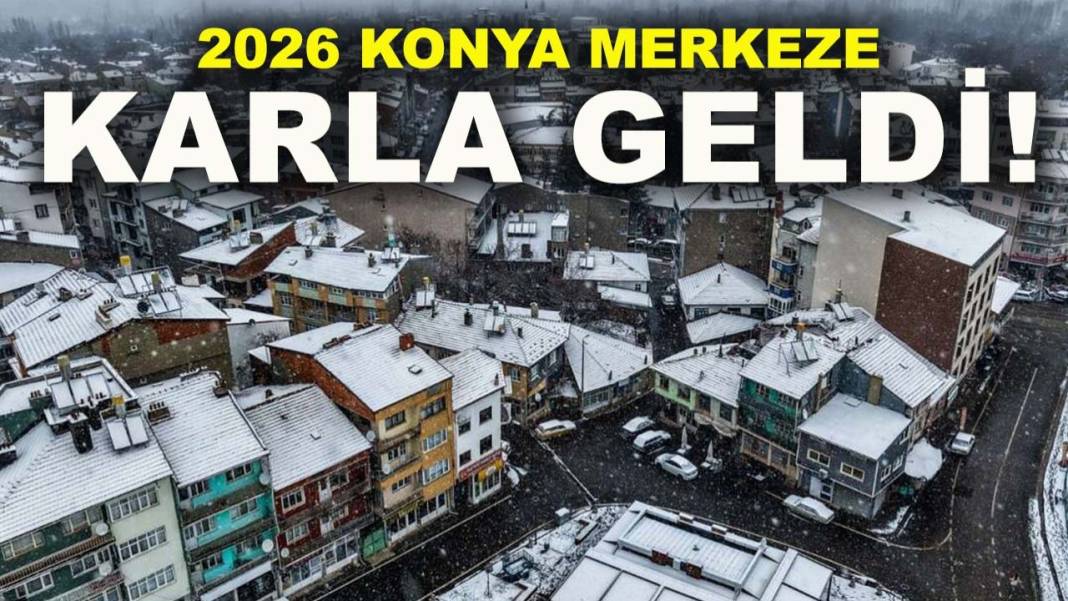 Konya’da bugün neler oldu? İşte 1 Ocak Perşembe günü Konya'da olup bitenler 5