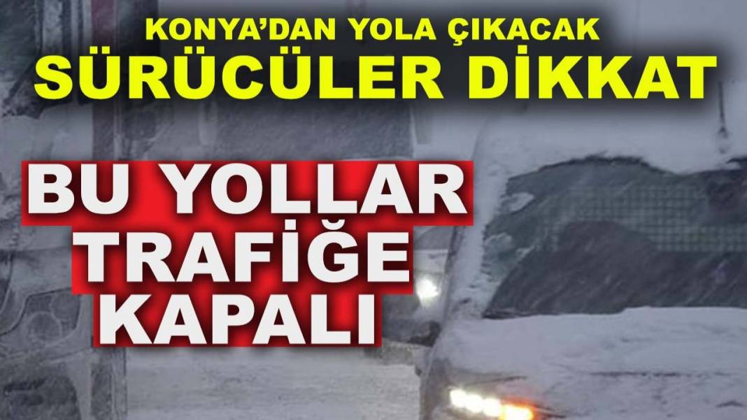 Konya’da bugün neler oldu? İşte 1 Ocak Perşembe günü Konya'da olup bitenler 7