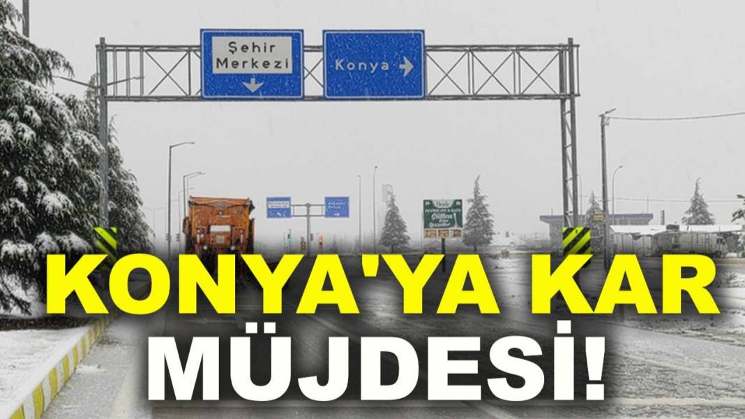 Konya’da bugün neler oldu? İşte 8 Ocak Perşembe günü olup bitenler… 1