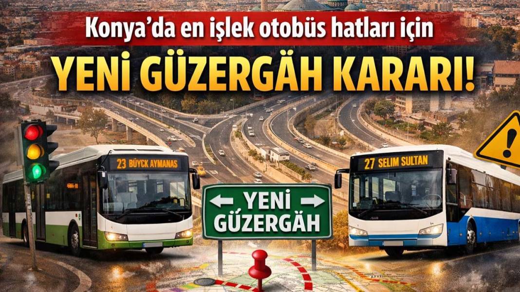 Konya’da bugün neler oldu? İşte 10 Ocak Cumartesi günü olup bitenler… 4