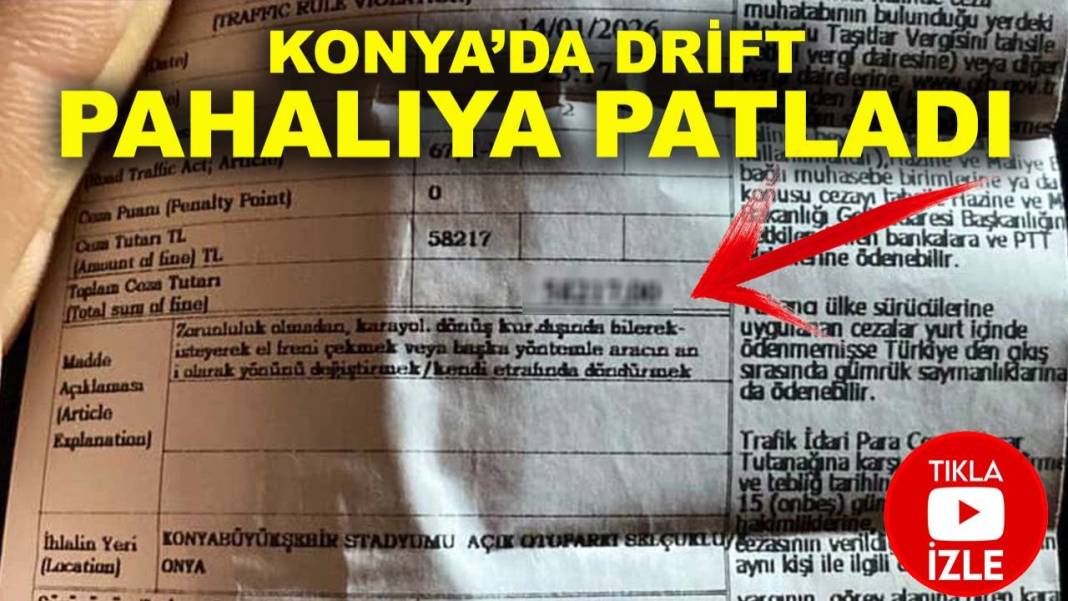 Konya'da bugün neler oldu? Neler oldu neler... 15 Ocak 2026 9