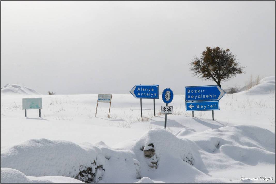 Konya’da karlar eriyor, dereler coşuyor, göller doluyor 7