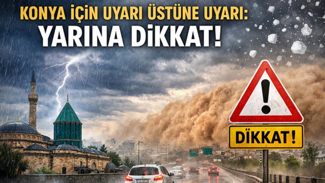 Konya’da bugün neler oldu? İşte 28 Ocak Çarşamba günü olup bitenler… 1