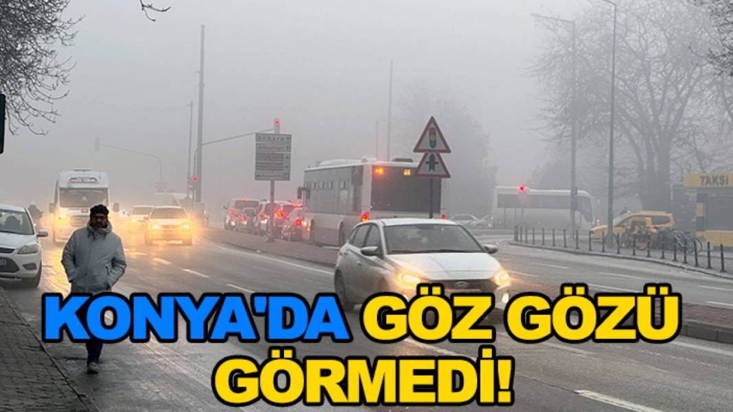 Konya’da bugün neler oldu? İşte 29 Ocak Perşembe günü olup bitenler… 1