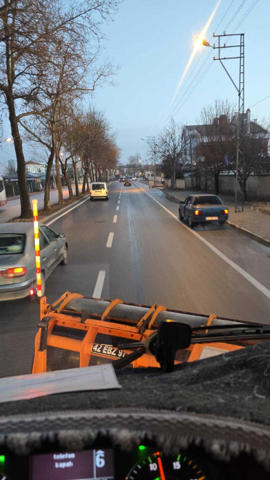 Konya’da ekipler teyakkuzda! AKOM’dan buzlanmaya karşı yoğun mesai 5