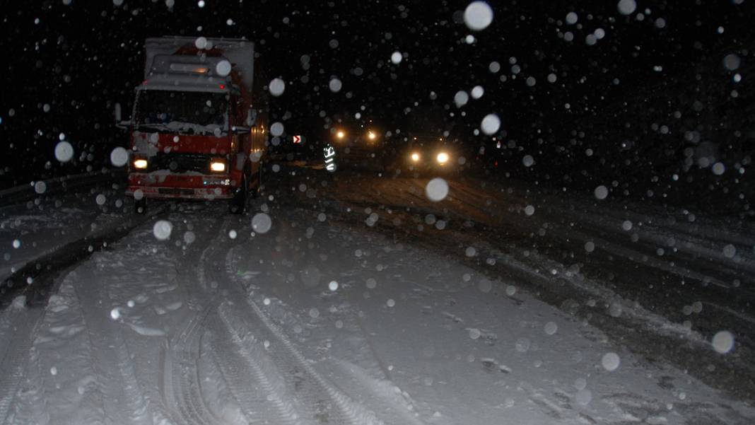 Konya-Antalya yolunda son durum 3