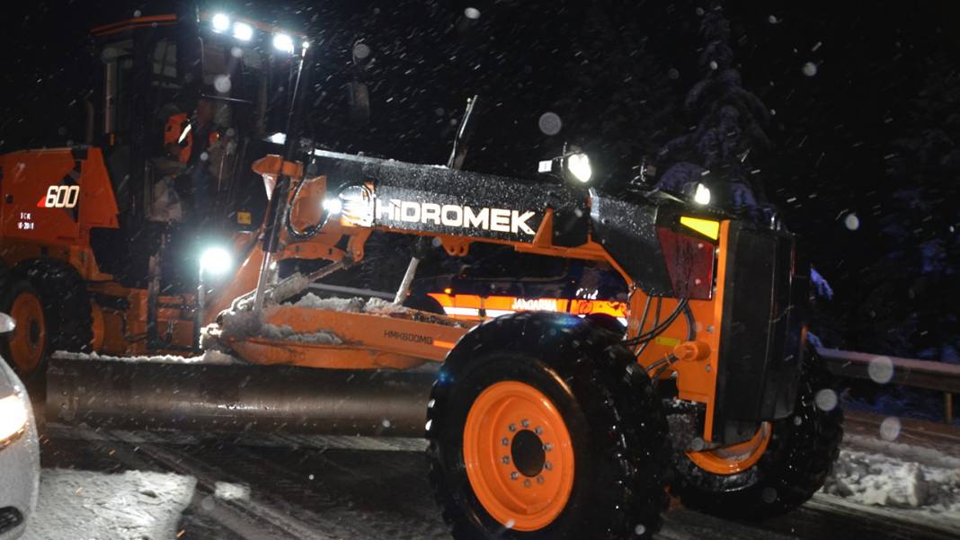 Konya-Antalya yolunda son durum 2