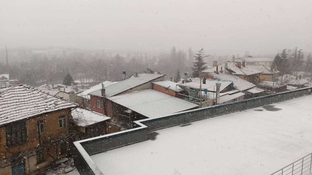 Beyaz bereket Konya merkezin yanından geçti, bu ilçeleri sevindirdi 2