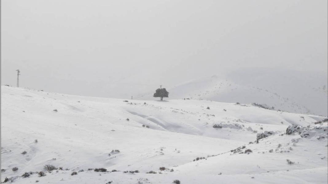 Kar, Konya’yı yine kuşattı: İlçelerde çok, merkezde yok! 6