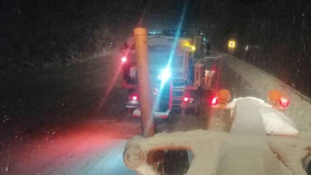 Konya-Antalya yolunda son durum 7