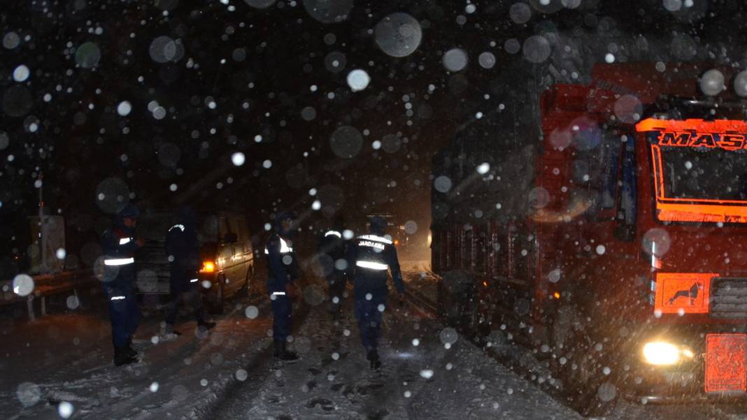 Konya-Antalya yolunda son durum 6