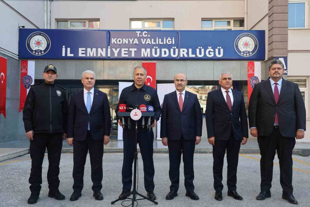 Konya Emniyeti 2025'in sayılarını tek tek açıkladı! Milyonlar sorgulandı, yüz binler ele geçirildi 1