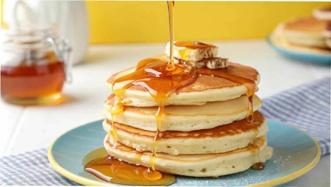 Kahvaltıların yeni trendi unsuz pankek! İşte tarifi!... 2
