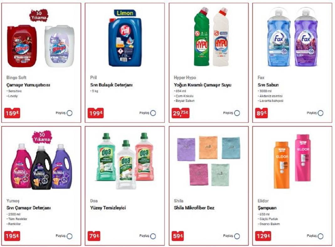 BİM’de bugün başlayan indirimler! Raflardaki en ucuz ürünler burada! 3