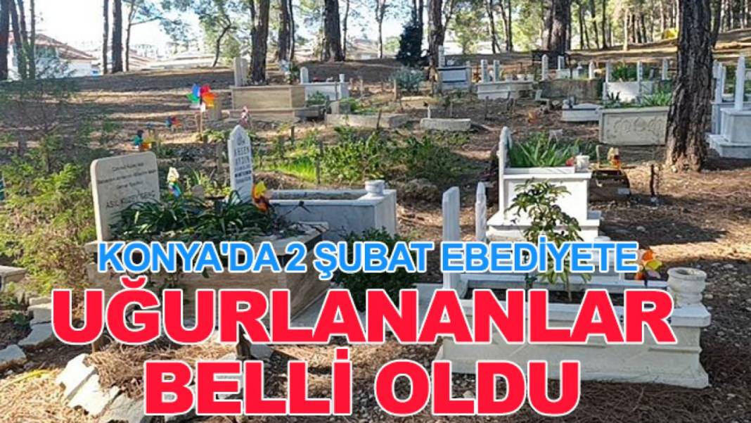 Konya’da bugün neler oldu? İşte 2 Şubat Pazartesi günü olup bitenler… 15
