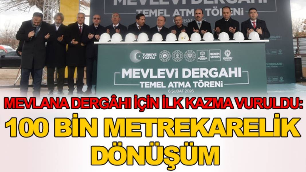 Konya’da bugün neler oldu? İşte 6 Şubat Cuma günü dikkat çeken olaylar 11