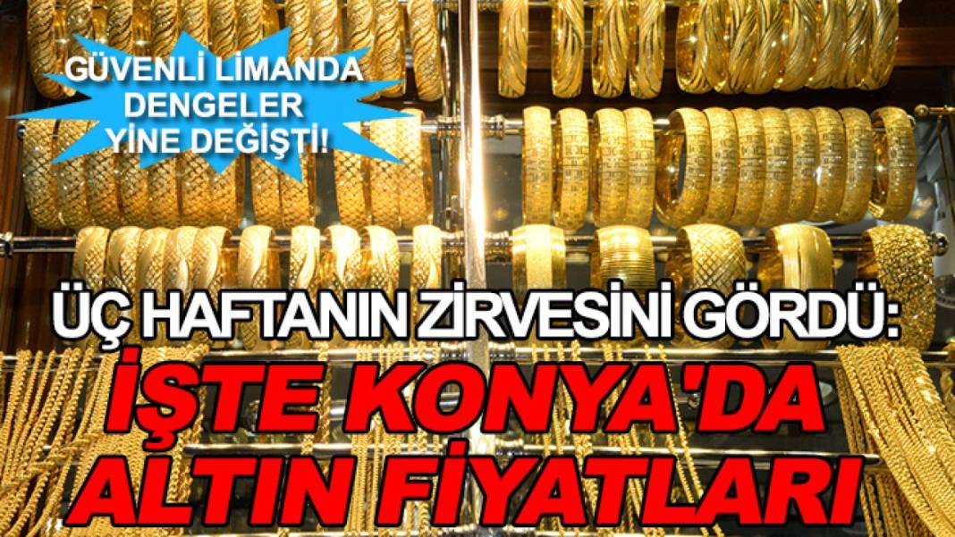 Konya’da bugün neler oldu? İşte 23 Şubat Pazartesi günü olup bitenler… 1