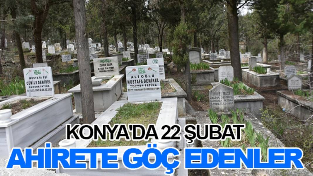 Konya'da bugün öne çıkanlar! 22 Şubat 2026 1