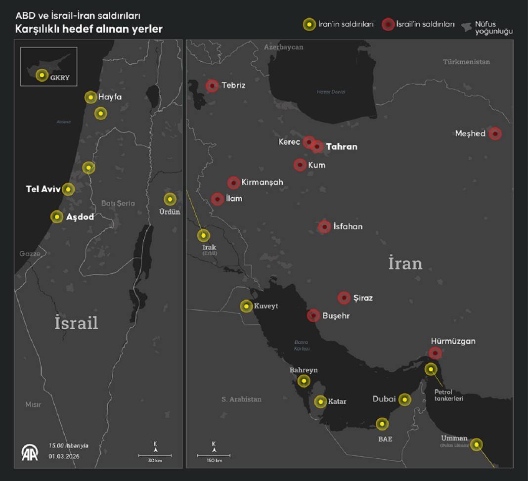 Ortadoğu alev aldı! İran-İsrail saldırısı sonrası karşılıklı bombardıman sürüyor 2