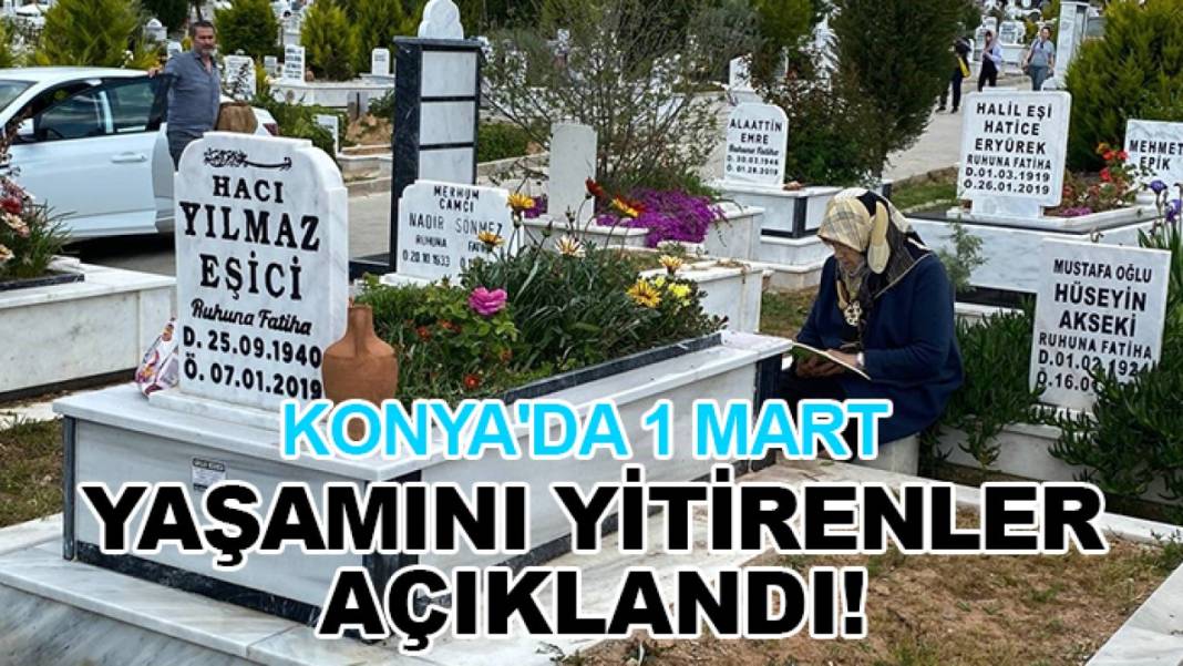 Konya'da  24 saatte yaşananlar (1 Mart 2026) 2