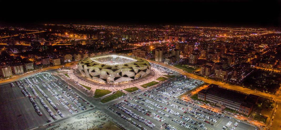 Konyaspor'un kartal yuvası havadan görüntülendi 10