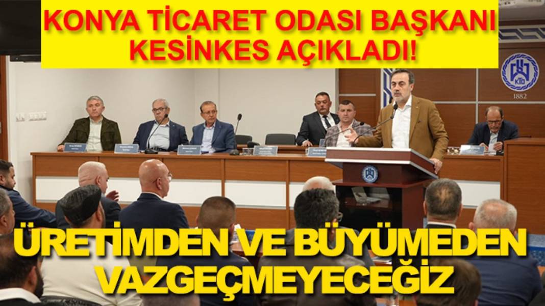 Konya’da bugün neler oldu? İşte 15 Nisan Çarşamba günü olup bitenler… 6