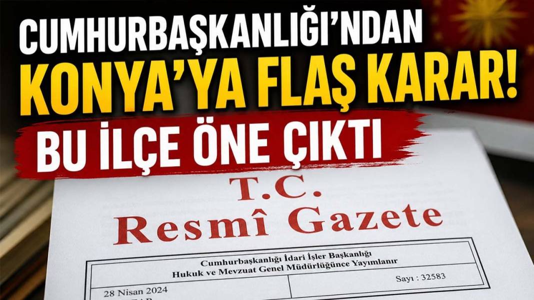 Konya’da bugün neler oldu? İşte 25 Nisan Cumartesi günü olup bitenler… 1