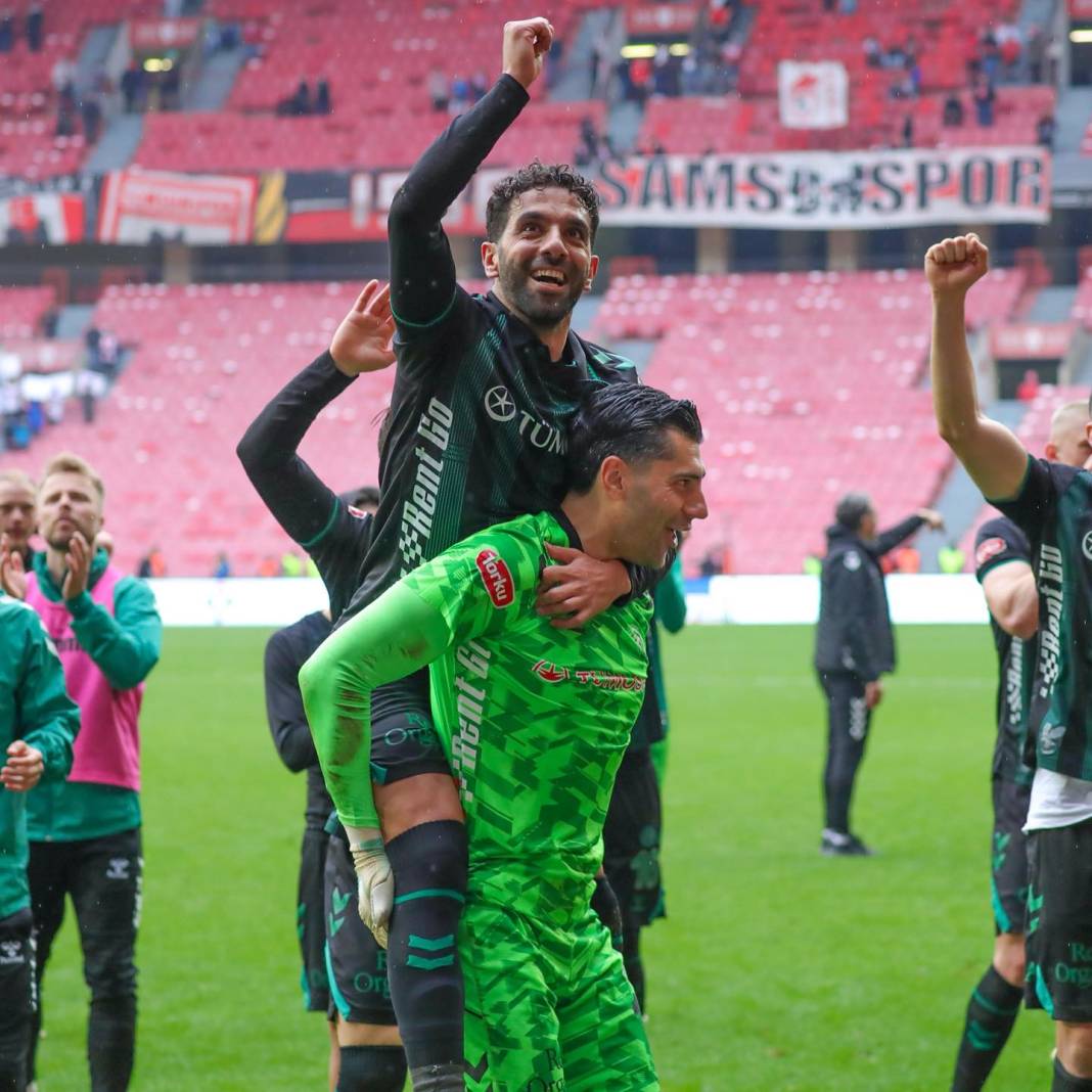 İşte Samsunspor-Konyaspor maçının en güzel kareleri 10