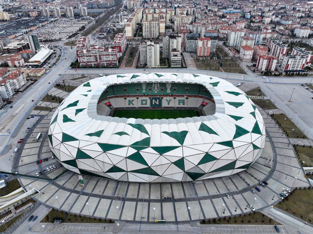 Konyaspor'un kartal yuvası havadan görüntülendi 3