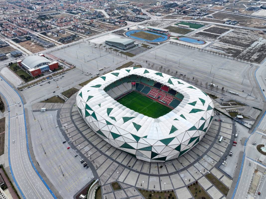 Konyaspor'un kartal yuvası havadan görüntülendi 5