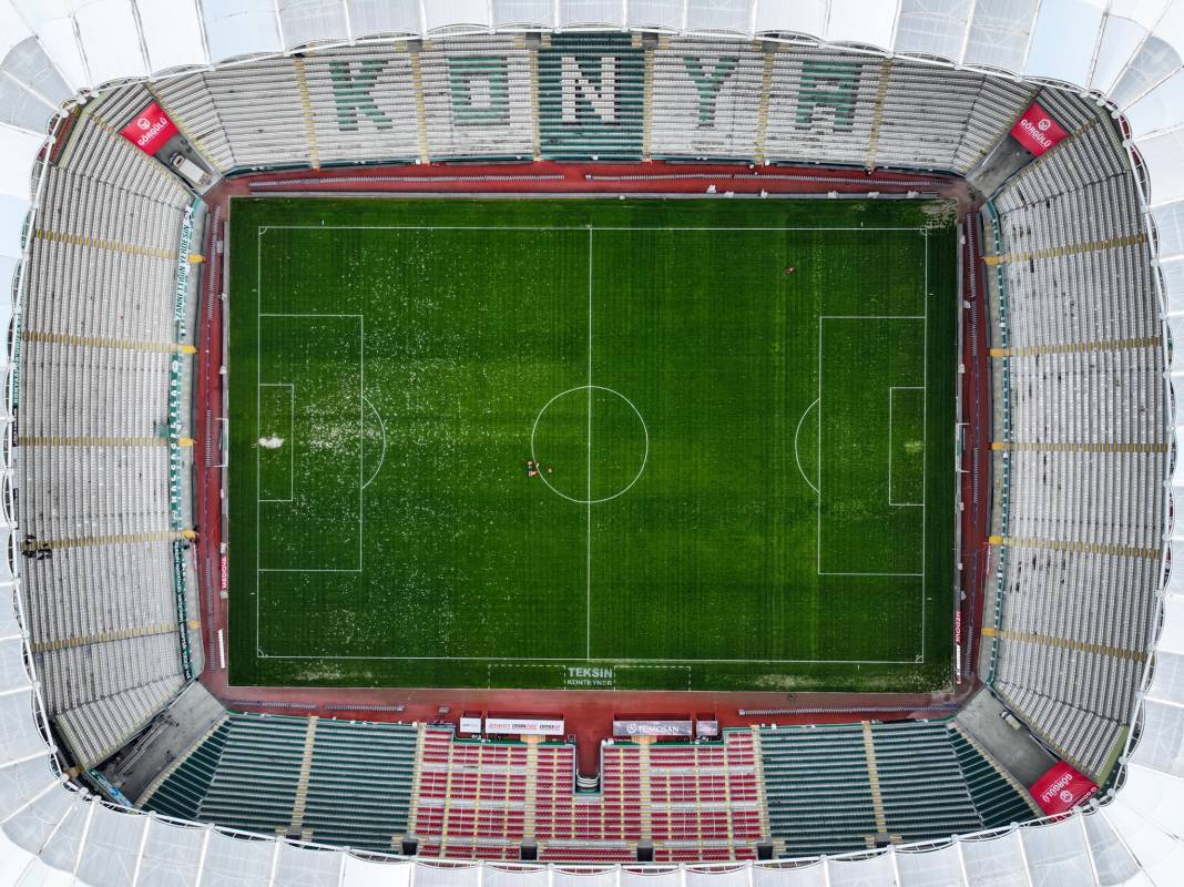 Konyaspor'un kartal yuvası havadan görüntülendi 1