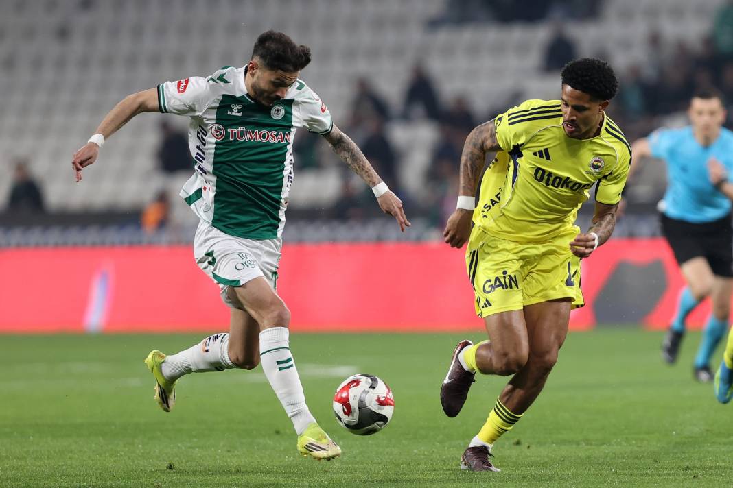 Konyaspor-Fenerbahçe maçından 'özel' kareler... 4