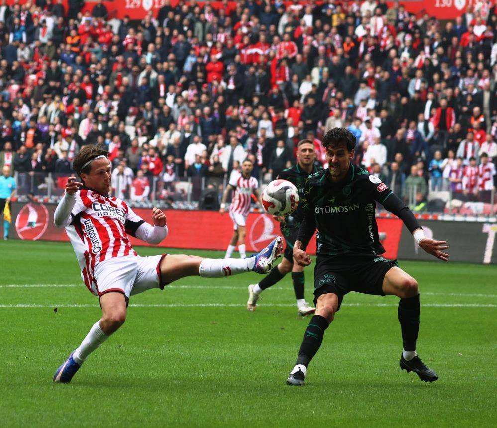 İşte Samsunspor-Konyaspor maçının en güzel kareleri 11