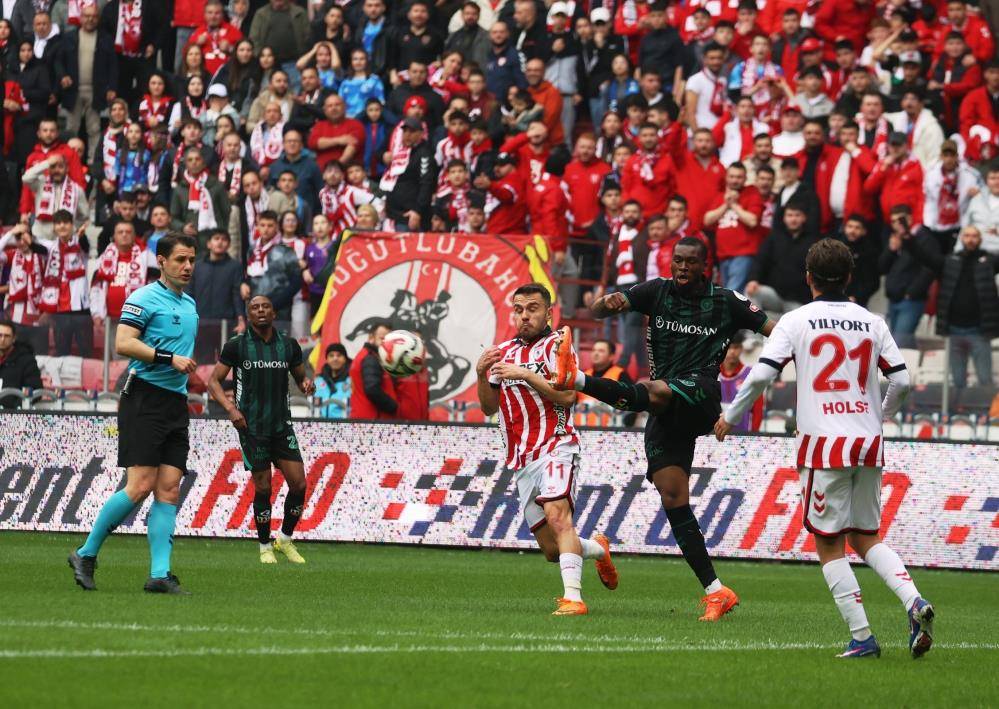 İşte Samsunspor-Konyaspor maçının en güzel kareleri 8